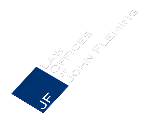 Law Offices of John Fleming logo mockup photo